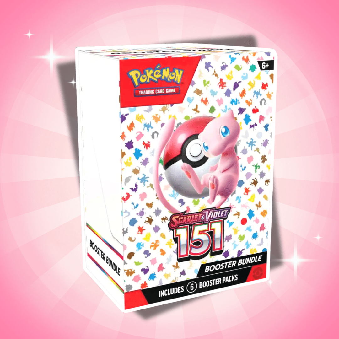 Pokémon Karmesin & 151 Booster Bundle Englisch – 6 Boosterpacks