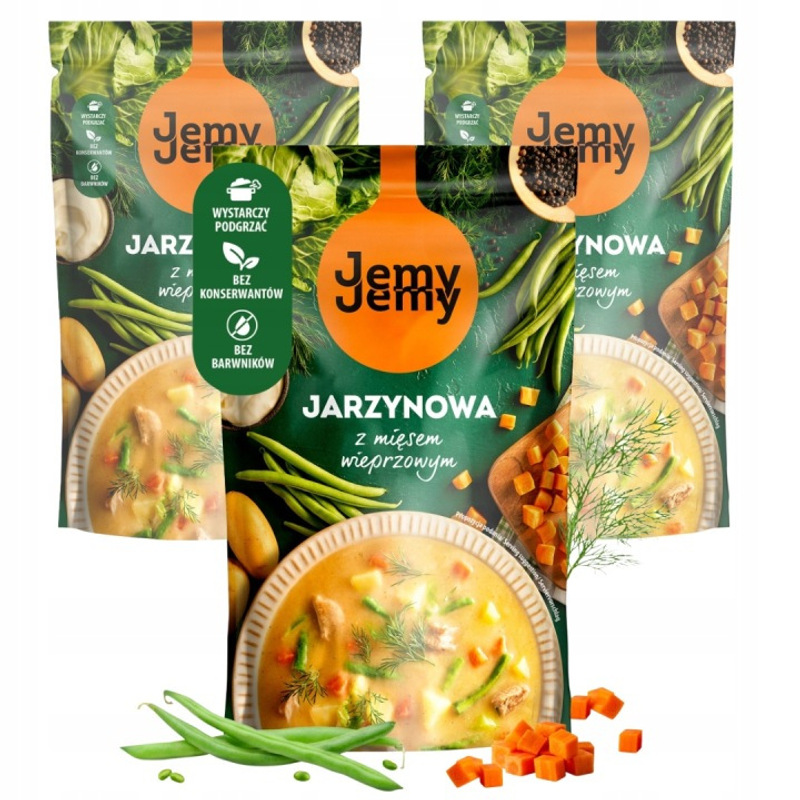 Jemyjemy Vegetable Soup With Pork 450 G X 3 Pieces
