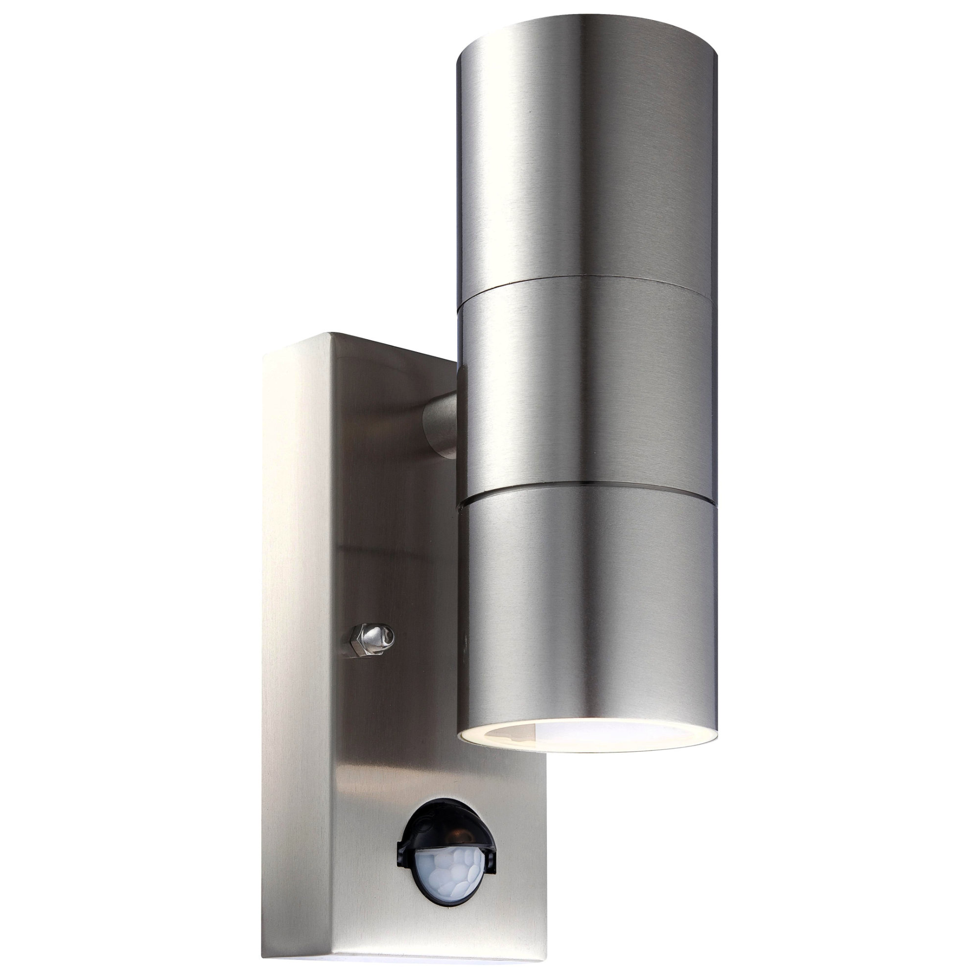 TEMU Blaze Stainless Steel Outdoor Up Down Motion Sensor Wall Light