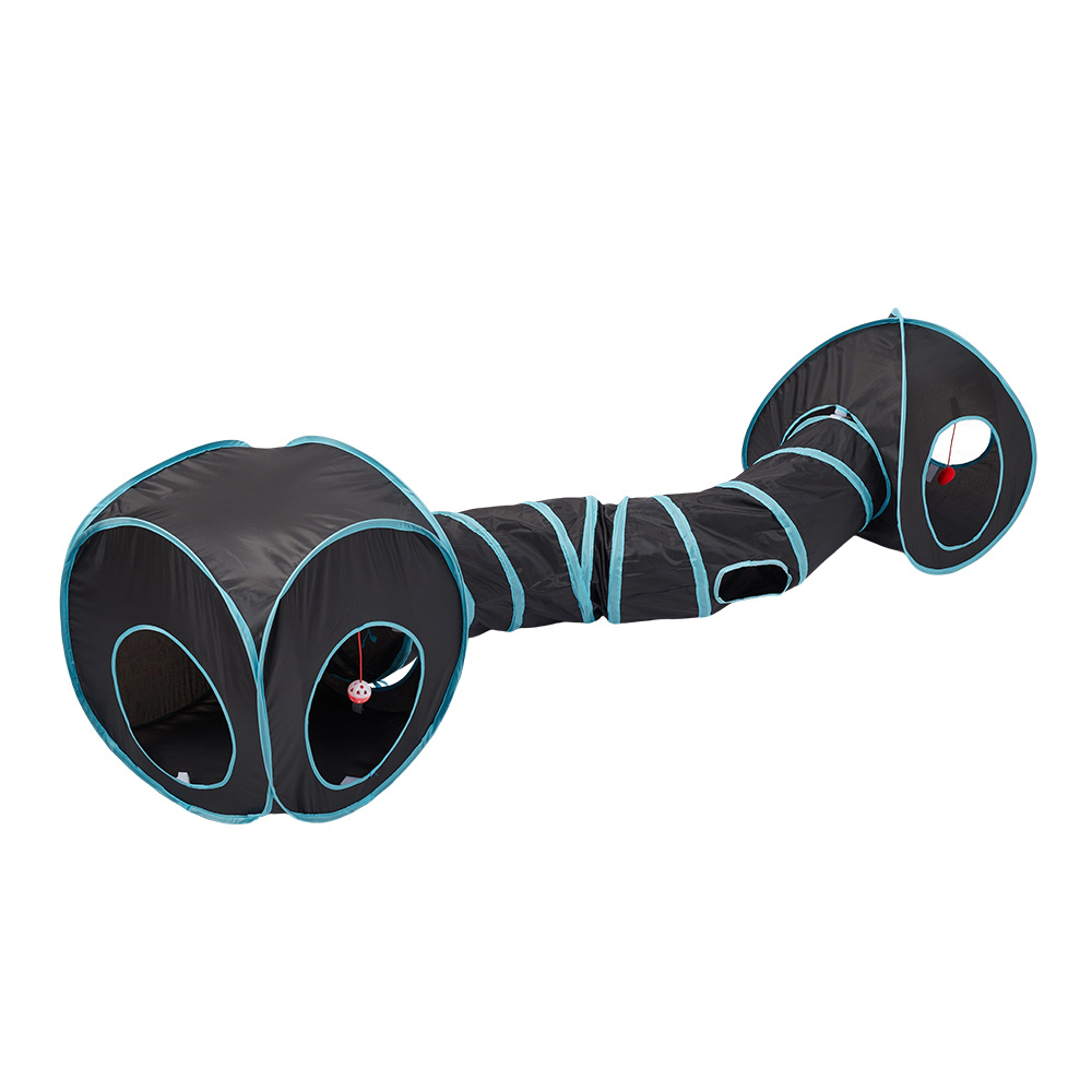 Foldable Cat Tunnel Tent for Interactive Play
