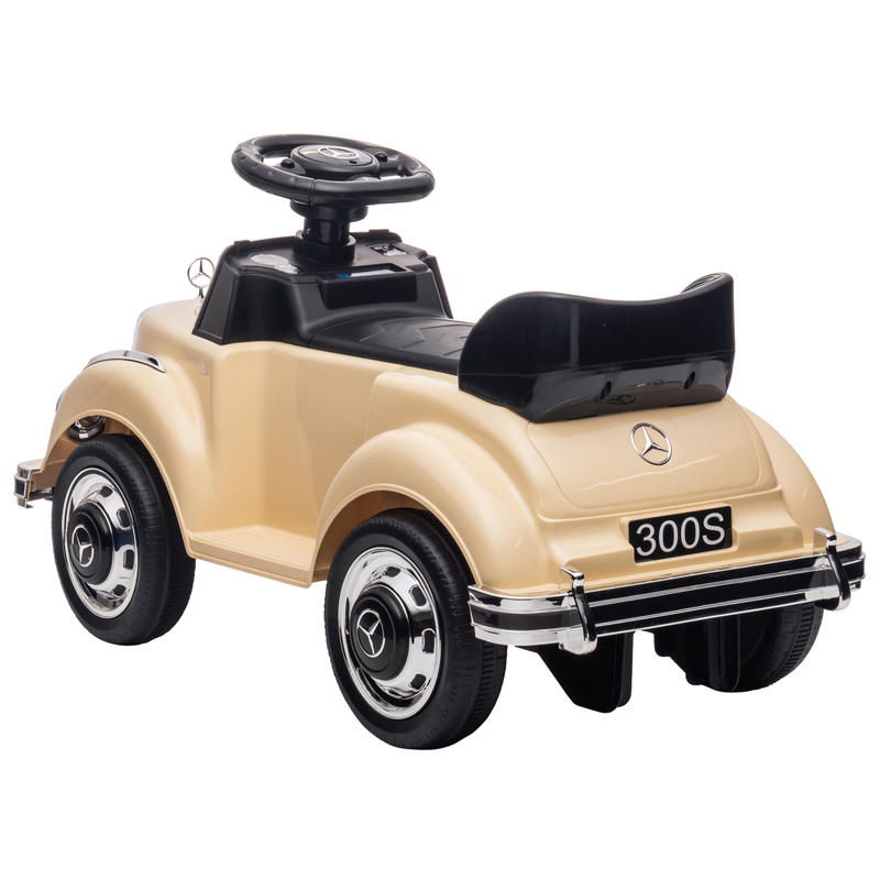 Mercedes-Benz 300S Kinderwagen voor 18-48 Maanden, Beige met Onderzitopslag