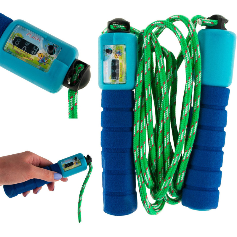 Jump Rope With Counter 250cm Adjustable Rope Fitness