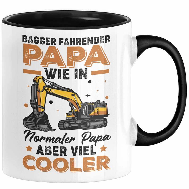 Image of Excavator Operator Dad Mug Gift Excavator Operating Dad Like A Normal Dad But Much Cooler Gift Idea Father's Day Construction Site