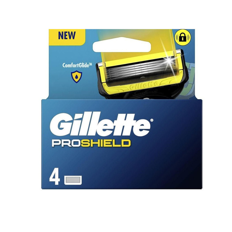 TEMU Gillette ProShield Cuchillas de Afeitar Hombre Pack 4