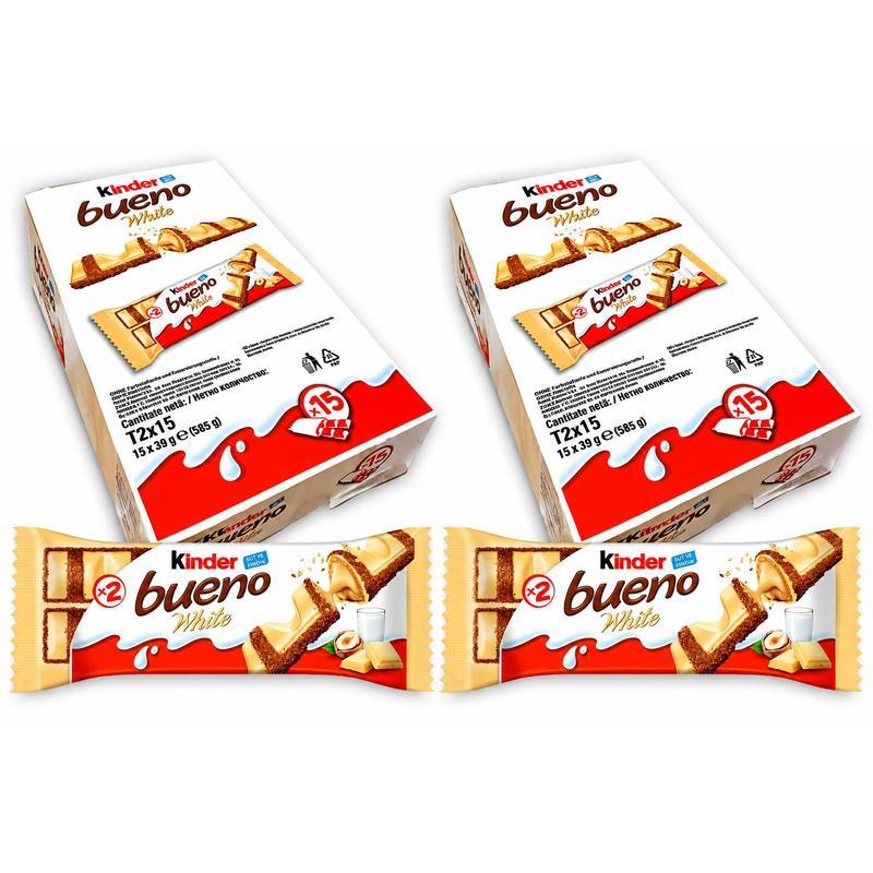 Kinder Bueno White 2-pack Display Bundle!