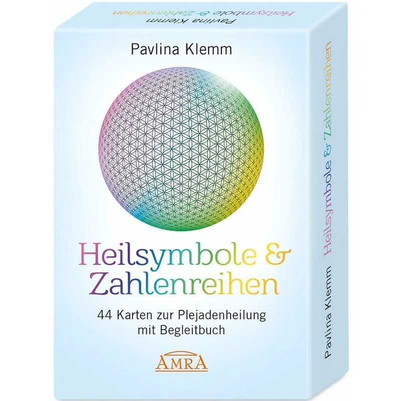 Image of Symbols & Number Sequences: 44 Cards For Pleiades With Companion Book - Book - Pavlina Klemm - 112 Pages - German - 2020 - Amra Verlag - Ean 9783954473762