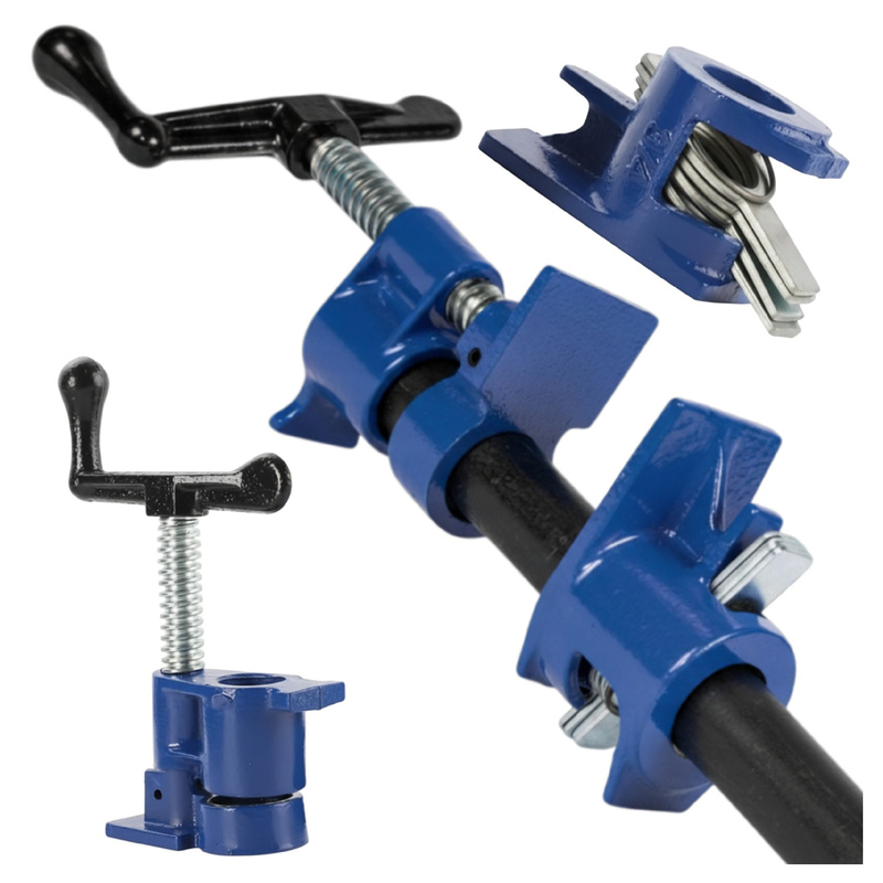 Endless Tubular Clamp For 3/4-inch Pipe, Carbon Steel, Workbench Clamp, Workshop Vise, Professional Tool For And Assembly