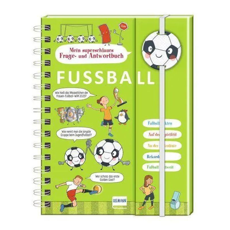 Image of My Super Smart Football Q&a Book - Learning Fun & Football Knowledge For Kids Ages 5+ - Petra Kummermehr - Book - 112 Pages - German - 2026 - Ullmann Medien Gmbh - Ean 9783741529238