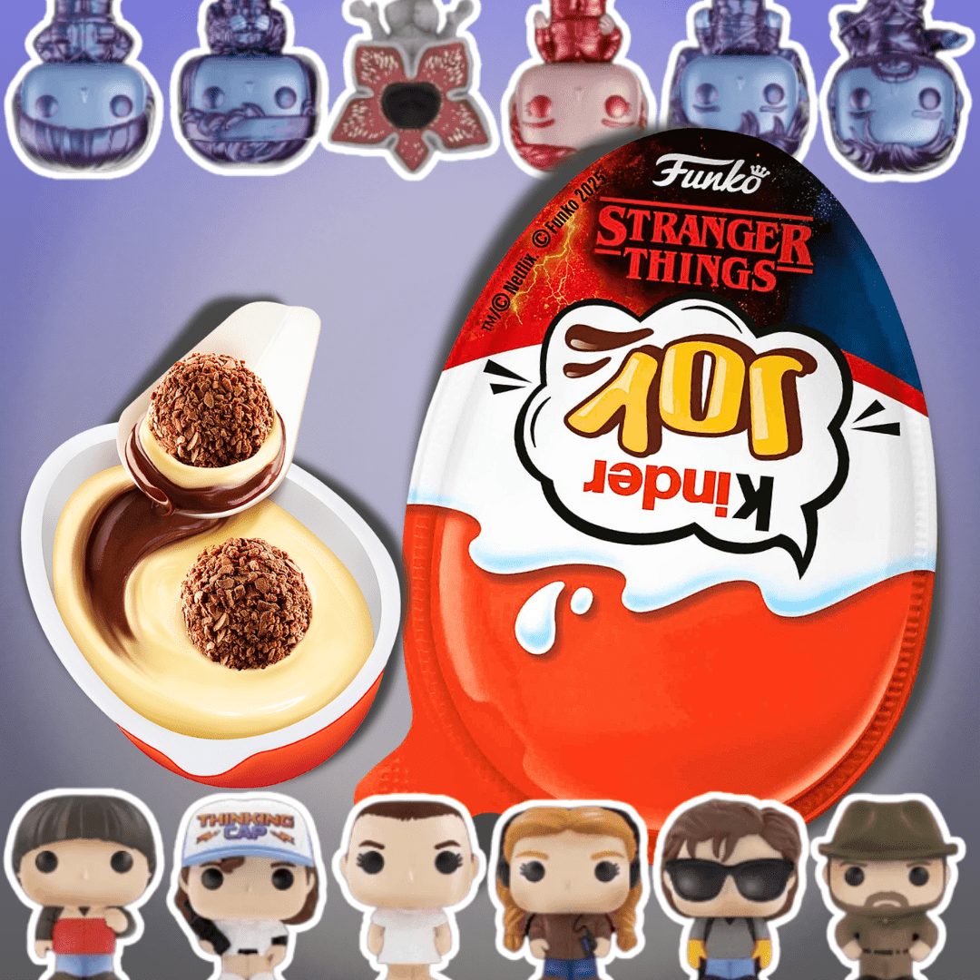 E-shop Kinder Joy Stranger Things Überraschungsei mit Milch- & Kakaocreme 20g