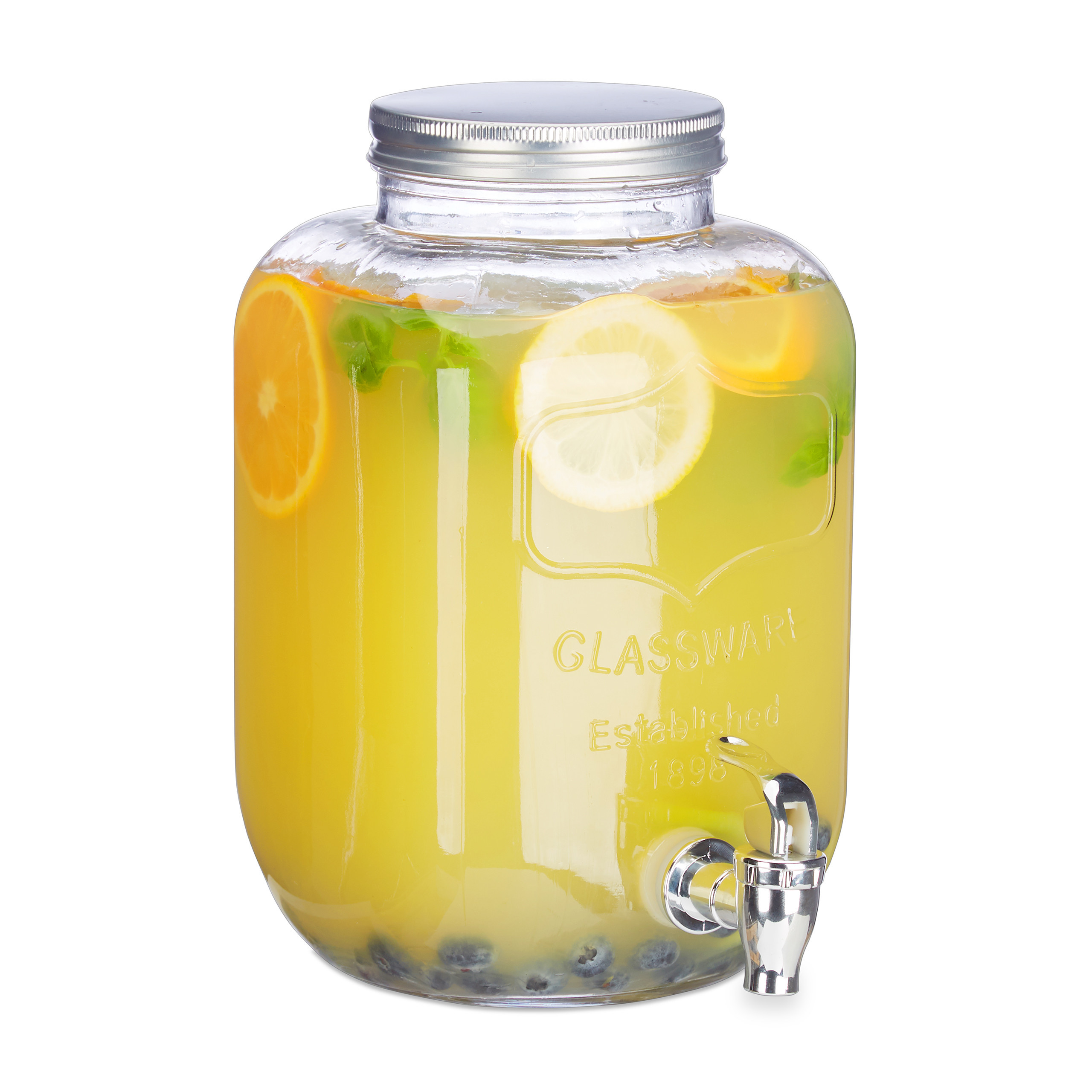 Transparent Beverage Dispenser - 5 L