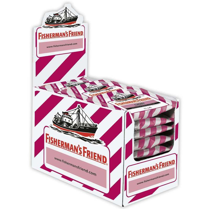 Image of Fisherman's Friend Cherry Sugar-free Lozenges 24 X 25g