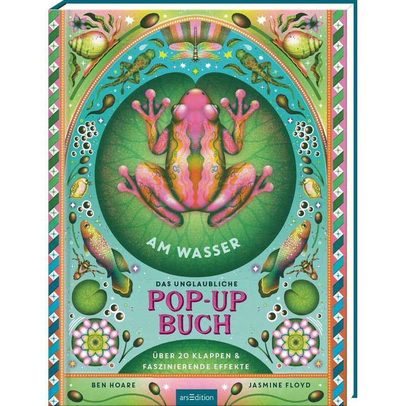 Image of The Incredible Pop-up Book By The Water - Over 20 Flaps & Fascinating Effects - Ben Hoare - Book - 16 Pages - German - 2026 - Ars Edition Gmbh - Ean 9783845869995