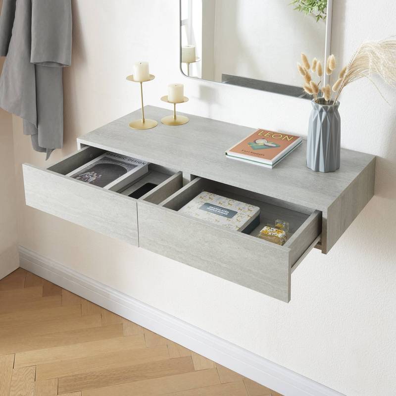 Karstula Wall Shelf With Drawer