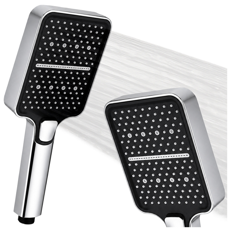 TEMU 3-function Rectangular Shower Head Easy Clean