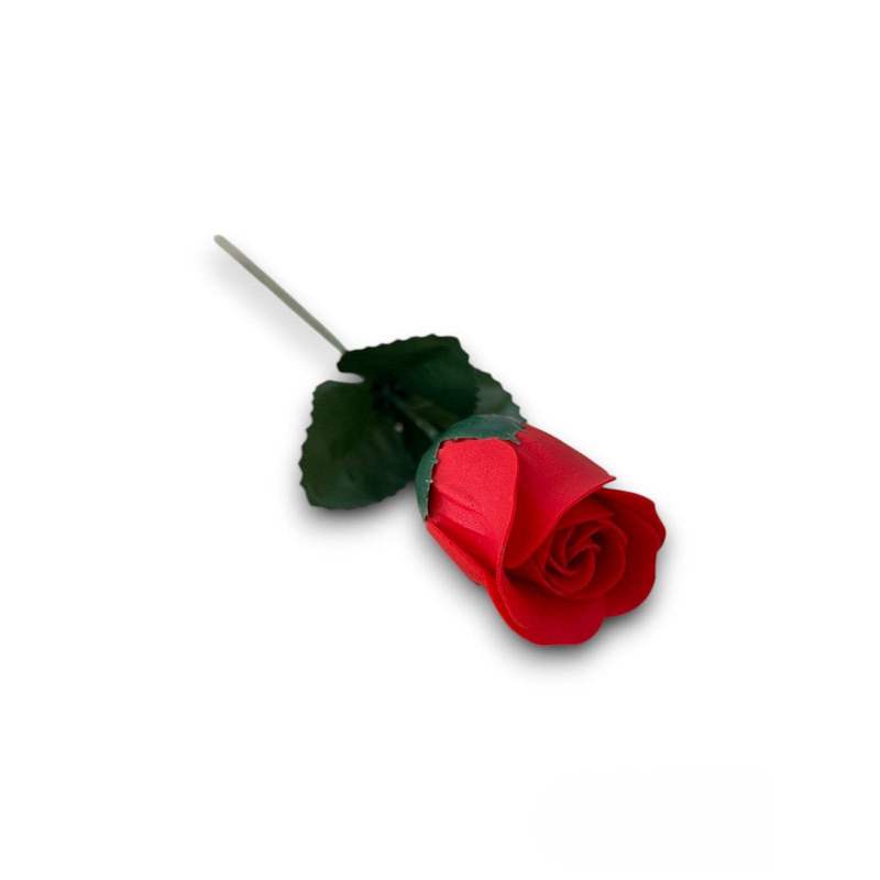 Image of Bath Rose On A Stem » Soap Rose 4 G » Gift Idea » Bath Confetti As A Rose On A Stem