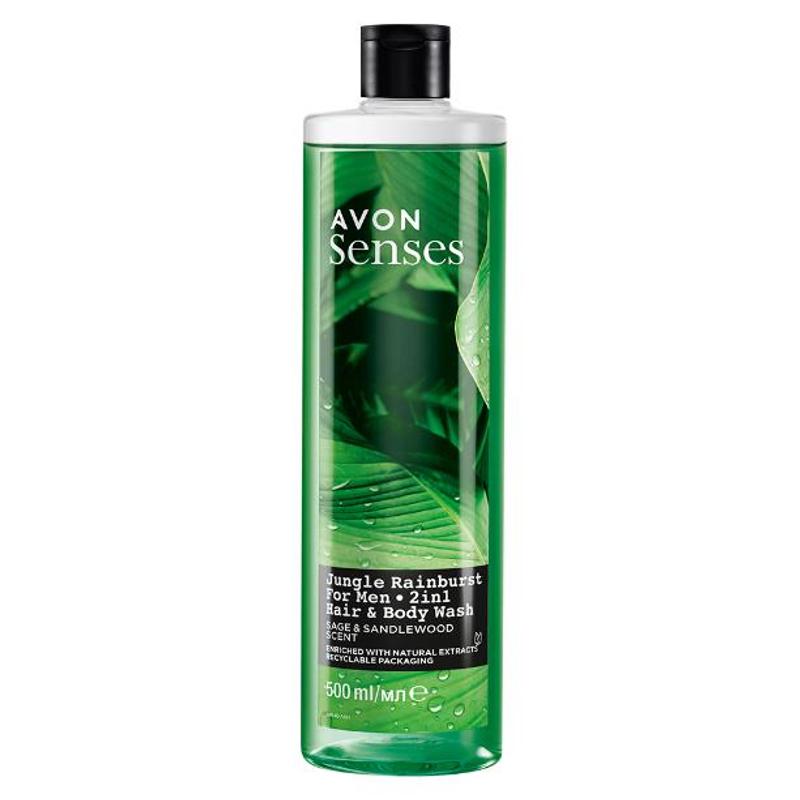 Avon Jungle Shower Gel 500 Ml For Men