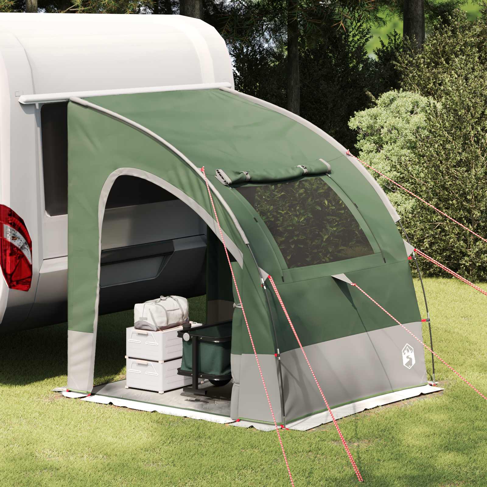Image of Tailgate Awning 194 X 180 X 210 Cm , Camping Tent, Modern , Portable Accessory, Family, Festival, For