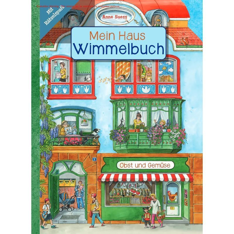 Image of My House Search-and-find Book - Book - With Puzzle Fun I Ages 3 And Up - Anne Suess - 10 Pages - German - 2026 - Schwager And Steinlein - Ean 9783849930431