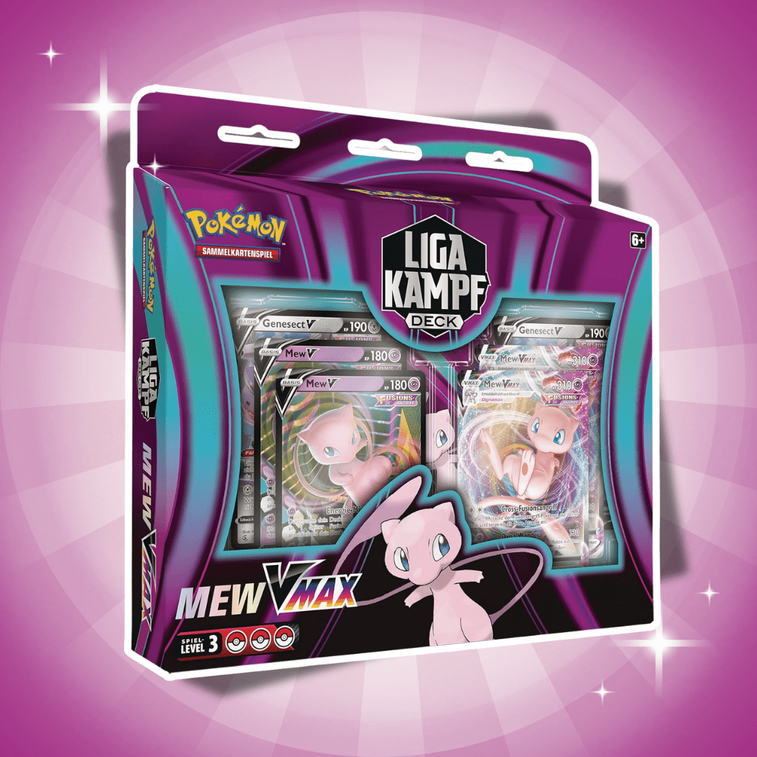 Image of Mew- League Deck – 60 Cards + Mew- & -v German