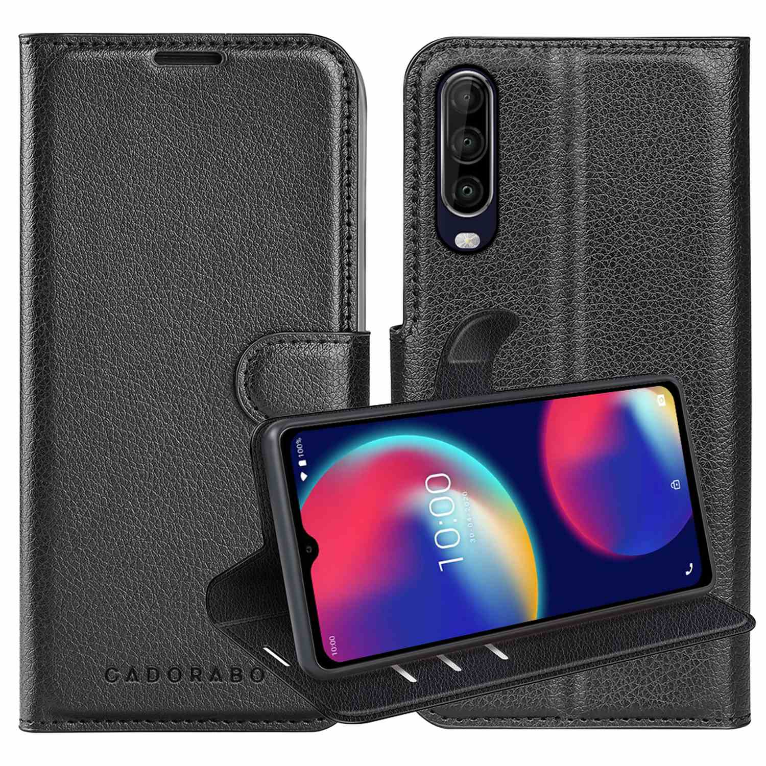 Image of Compatible For Wiko View 4 Case Protective Cover With Magnetic Closure, Stand Function And Card Slot Flip Case Cover Case Phone Case Book Bag