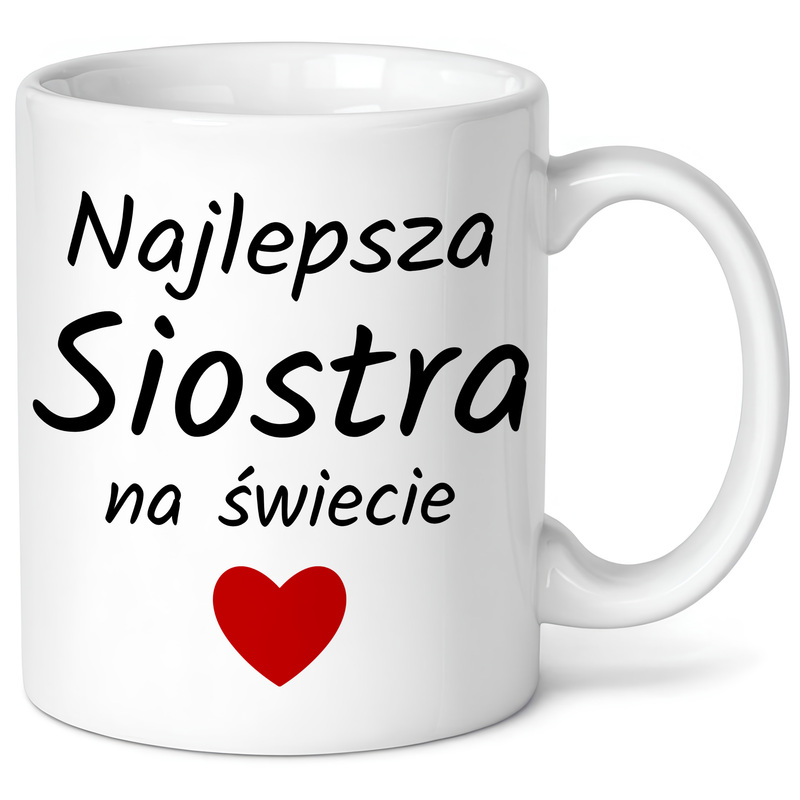Mug For Sister - Best Sister In The World Gift: retailer-supplied image