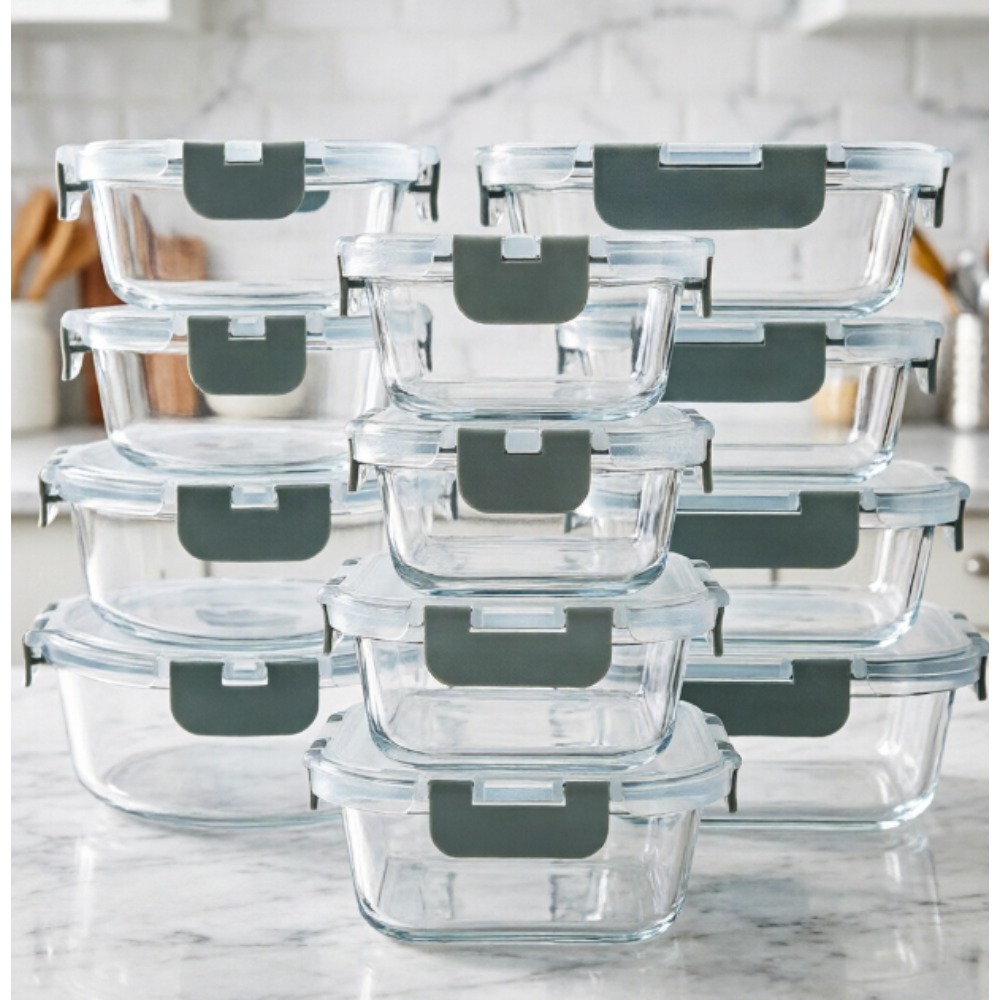 meal prep glass containers - United Kingdom