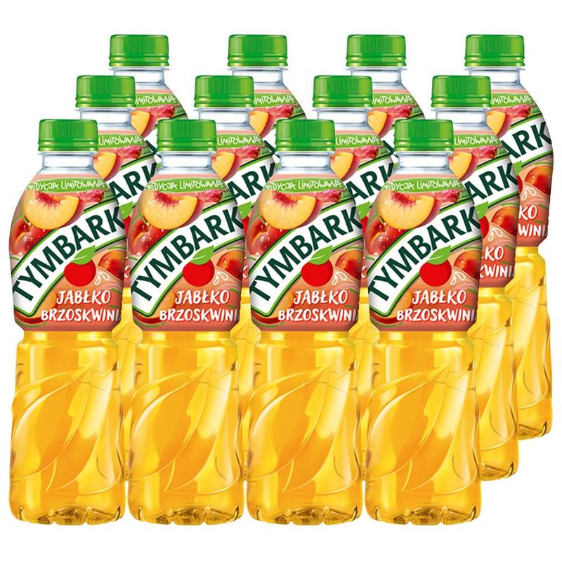 Image of Tymbark Fruit Drink Peach 500 Ml X 12pcs