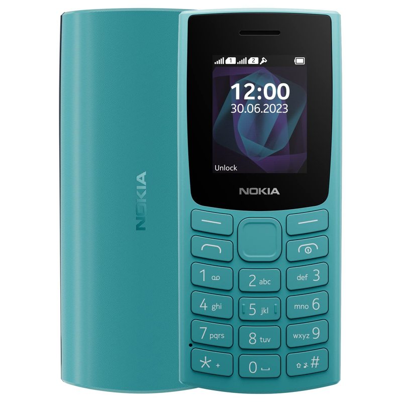 TEMU 105 2g Feature Phone With Long-lasting Battery, 12 Hours Of Talk-time, Wireless Fm Radio, Large Display, And Tactile Keyboard, -