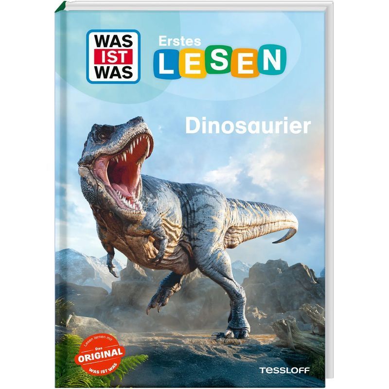 Image of What Is What First Reading. Dinosaurs - Book - Karin Bischoff - What Is What First Reading - 64 Pages - German - 2025 - Tessloff Publishing - Ean 9783788677442