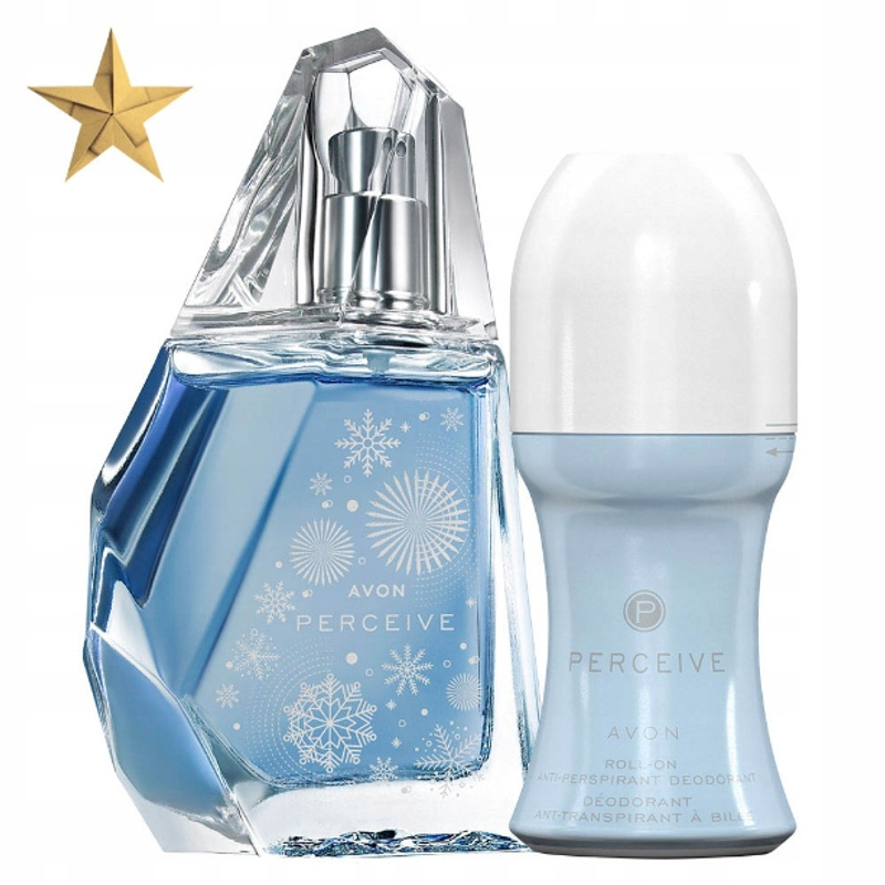 E-shop Avon Perceive Kosmetik-Set 50 ml – Parfümiertes Wasser für Sie + -Deo 50 ml