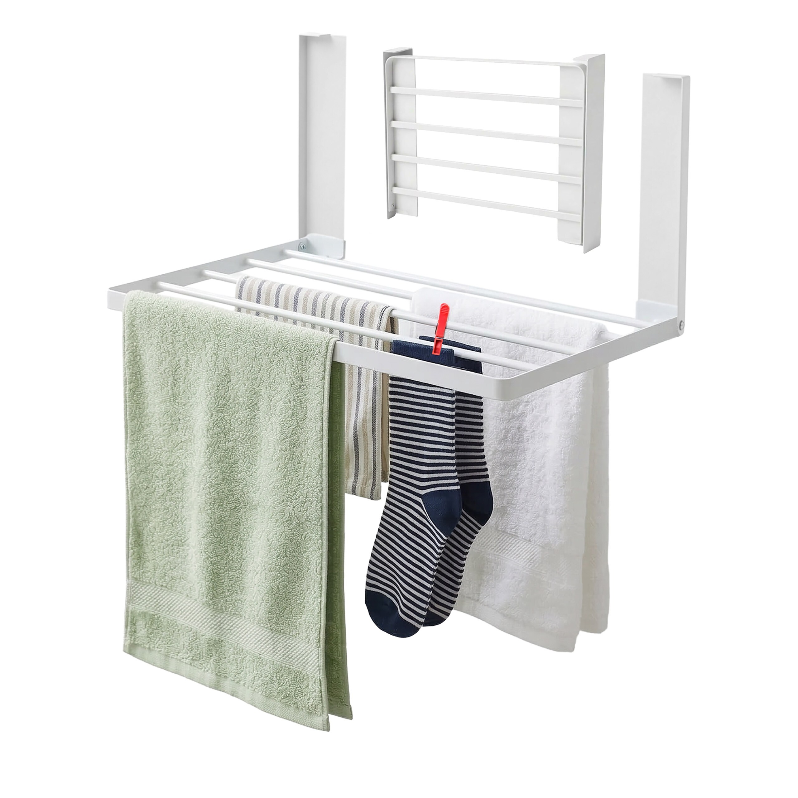 Magnet" White Clothes Dryer – (w)40.5 X (h)25 X (d)25 Cm