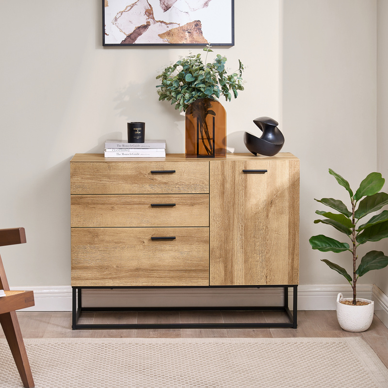 Orkland Sideboard With A Cabinet Door And 3 Drawers
