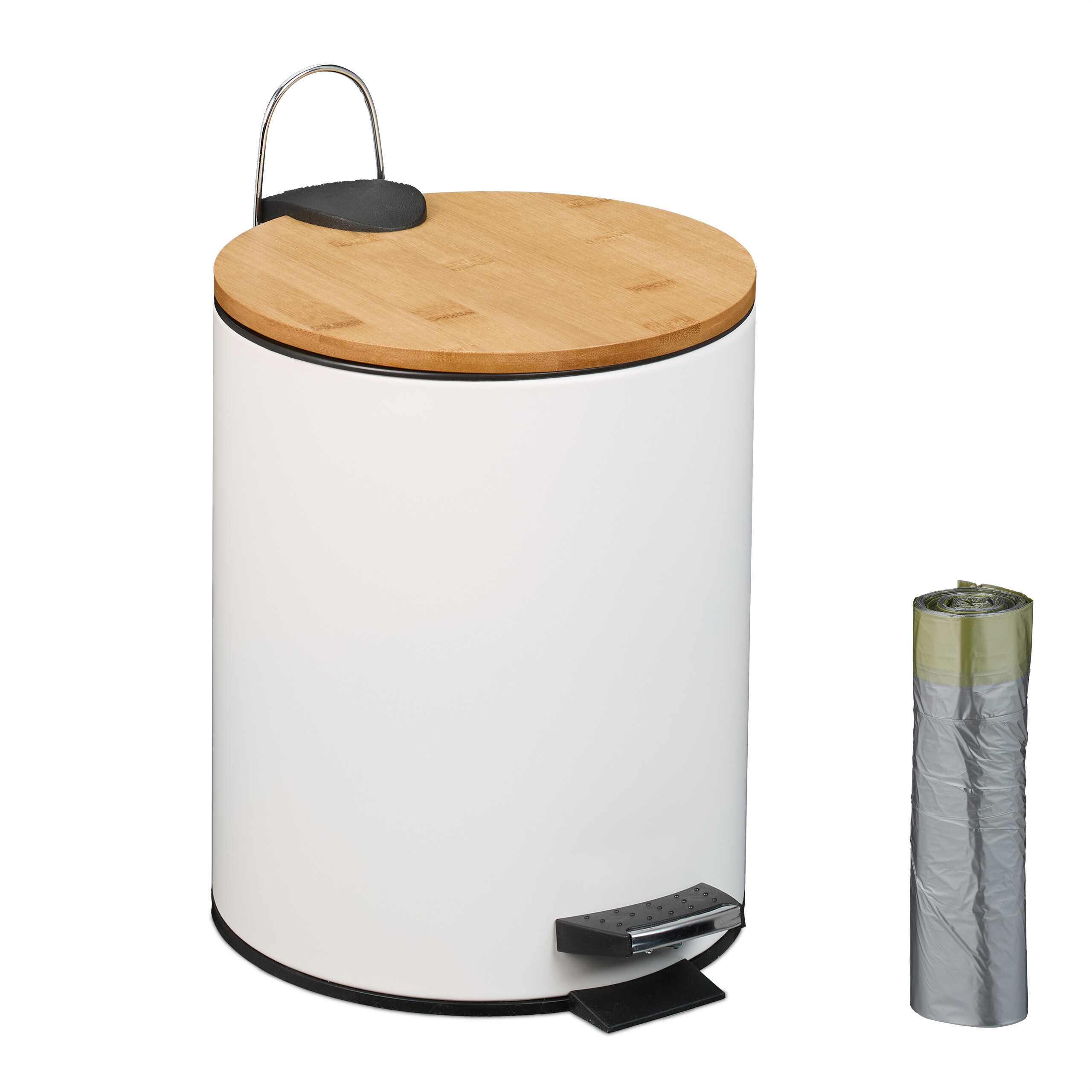 Cosmetic Bucket In White - 5 Liter