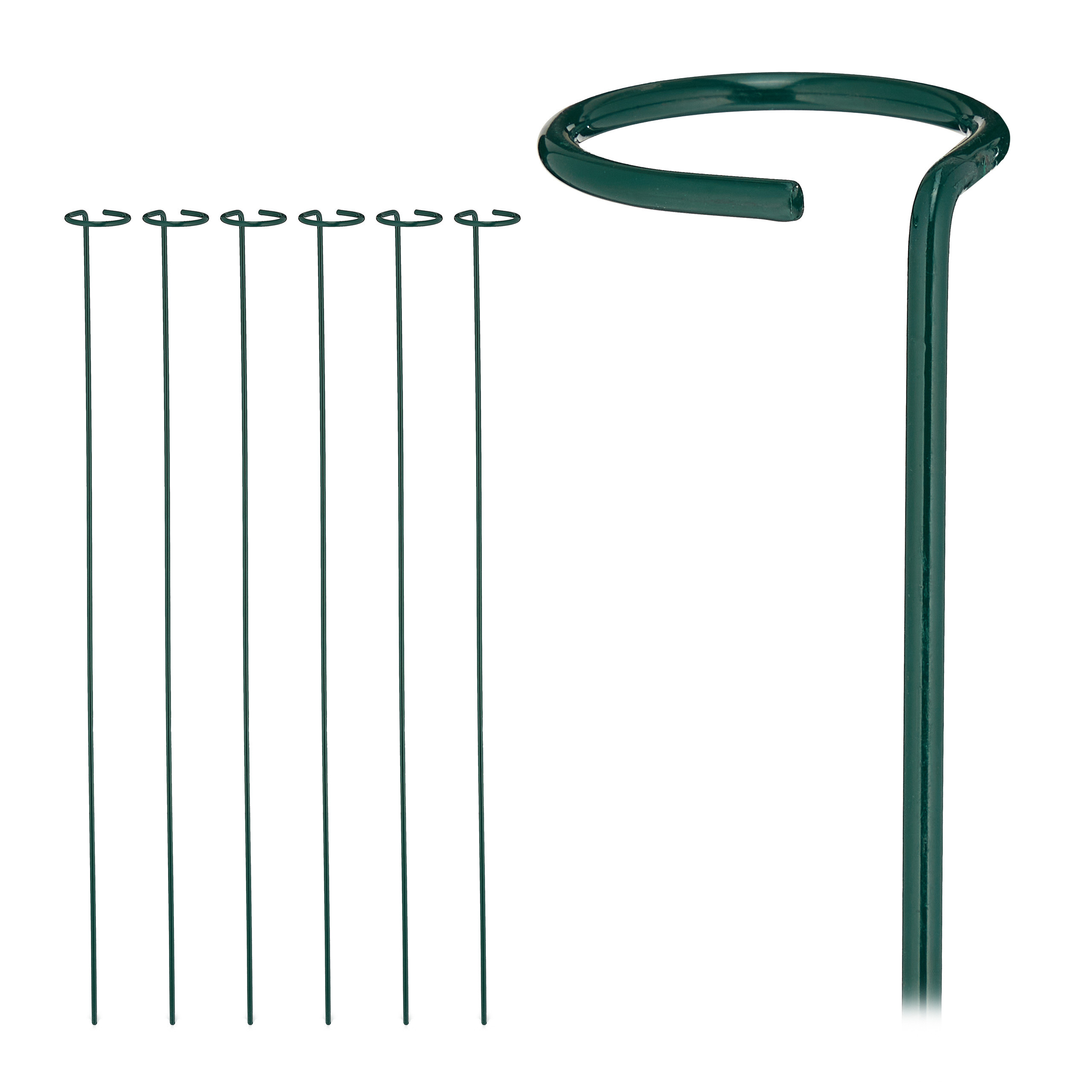 Image of 6-pack Trellis In Dark Green - 80 Cm (h)