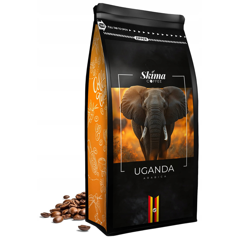 Ground Coffee 1kg Uganda 100% Arabica Freshly Roasted For Espresso + Free