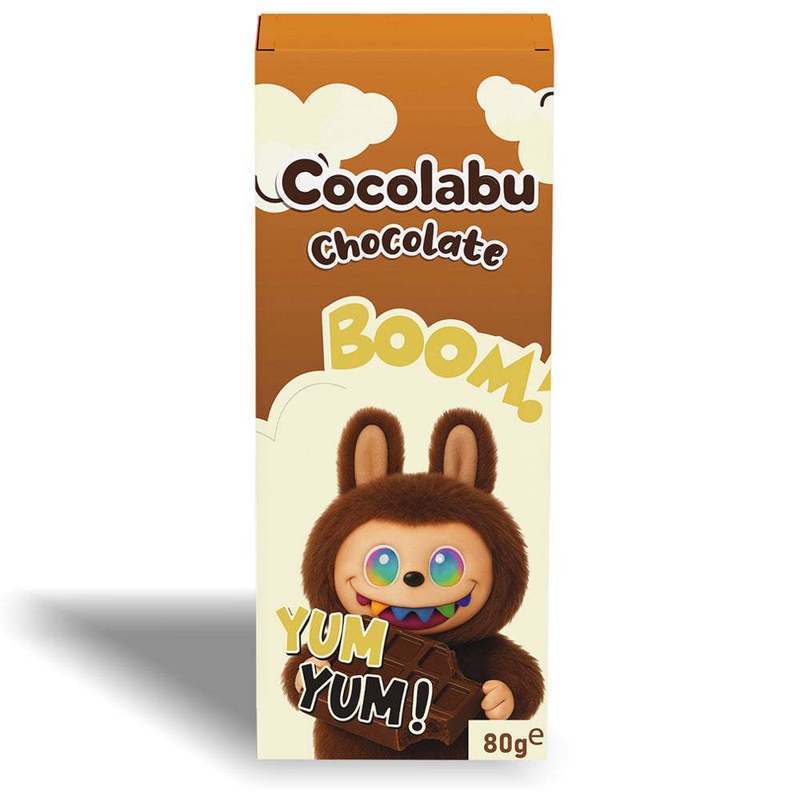 Image of Cocolabu Chocolate Boom! Yum Yum! Hair Chocolate With Pistachio Cream Filling 80g