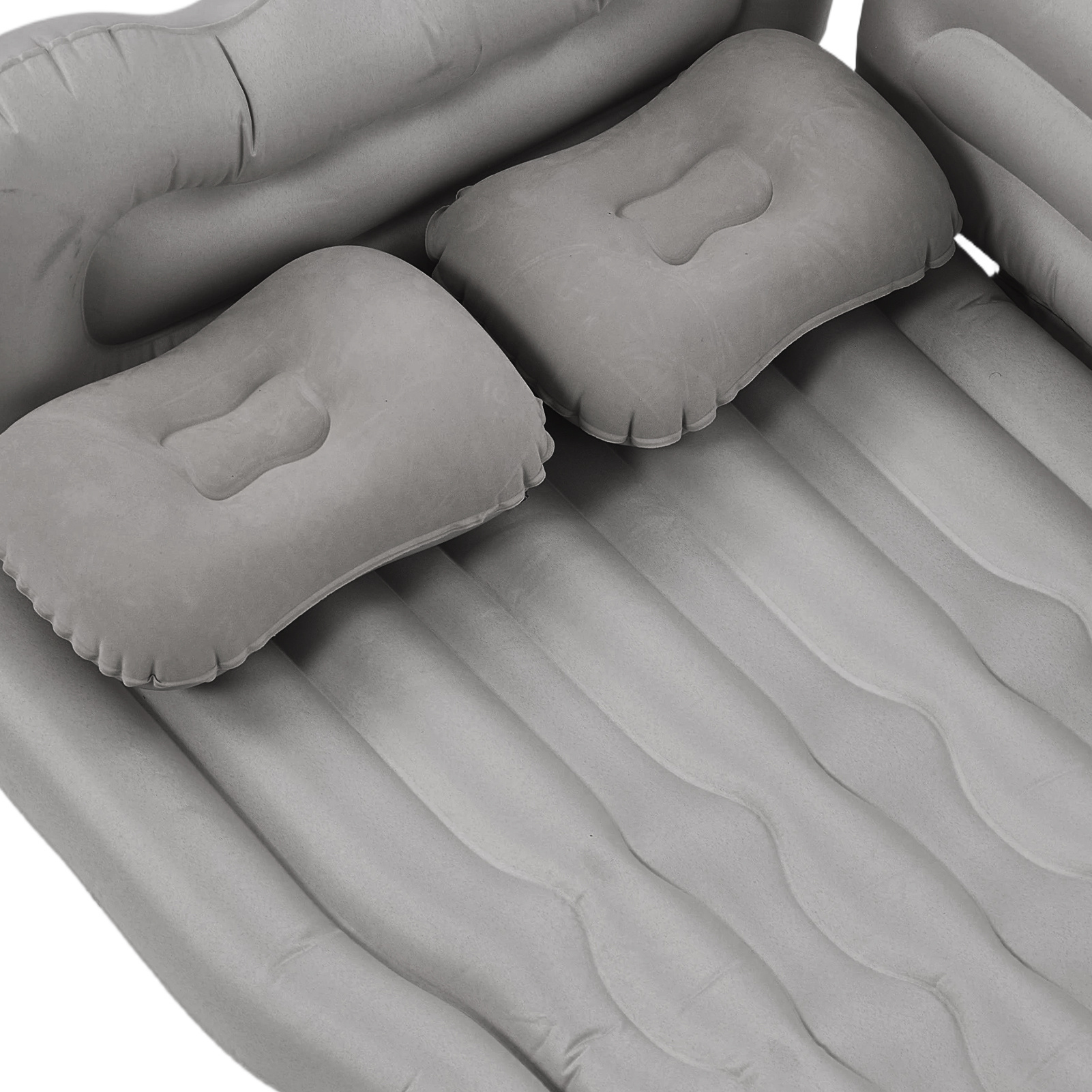 Upgraded Side-Guard Car Rear Inflatable Sleeping Pad, Grey