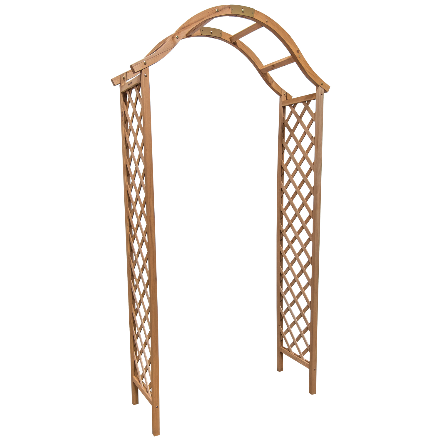 TEMU Woodside Keswick Wooden Trellis Garden Arch