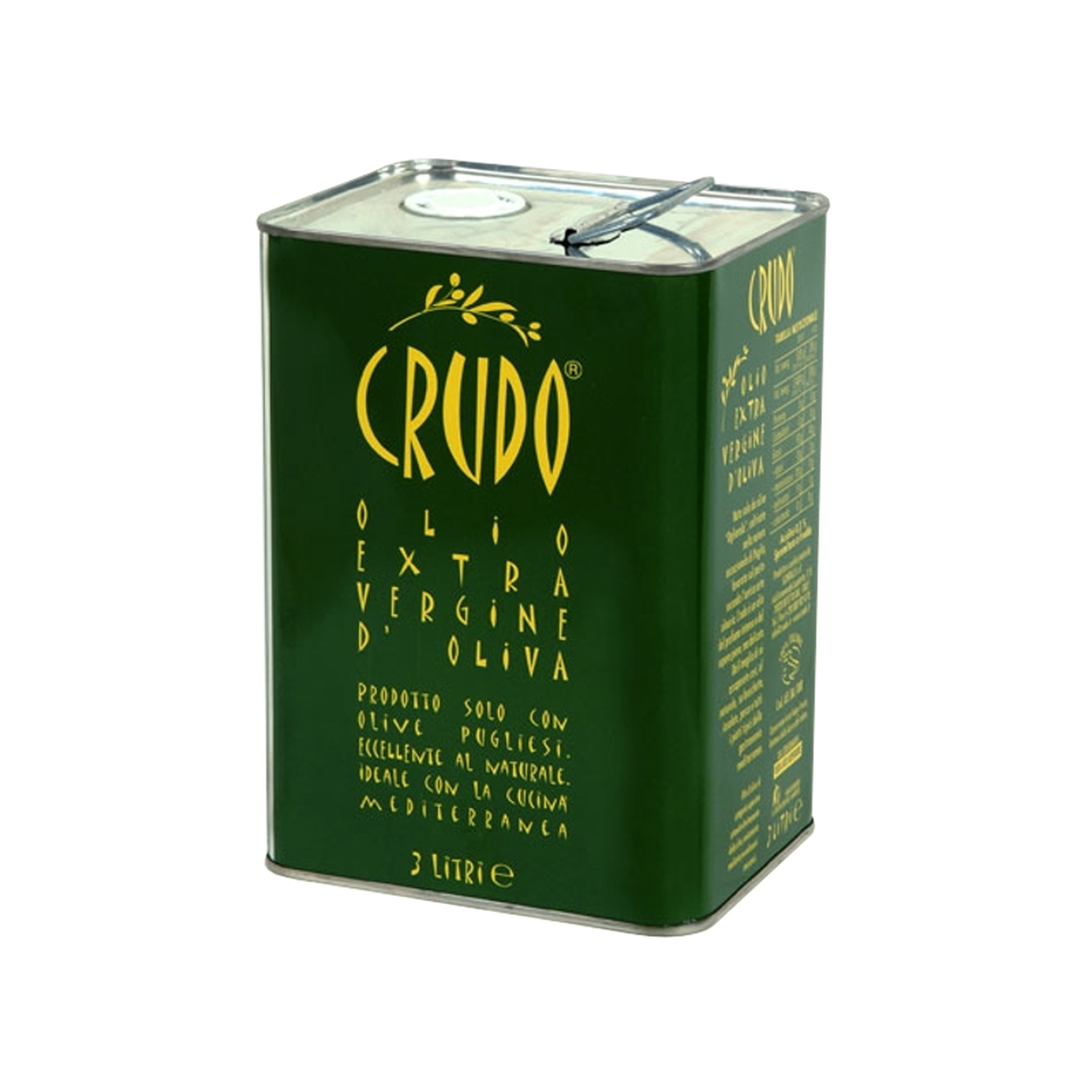 Extra Native Crude Extra Virgin Olive Oil 3 Lt.