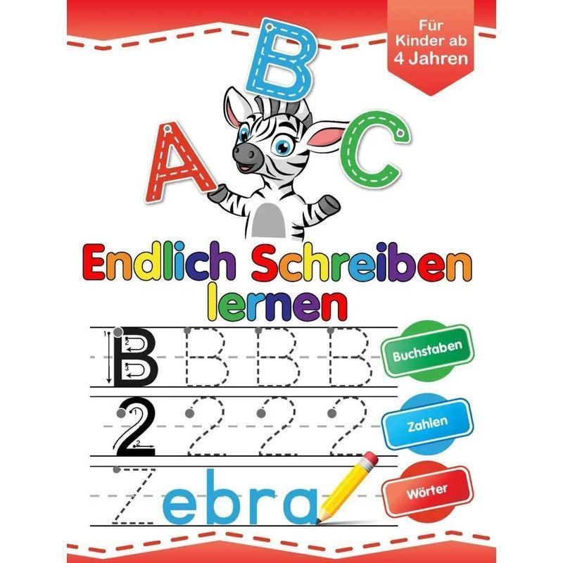 Paperback: Abc - Finally Learn To Write / Topulo-verlag (german)
