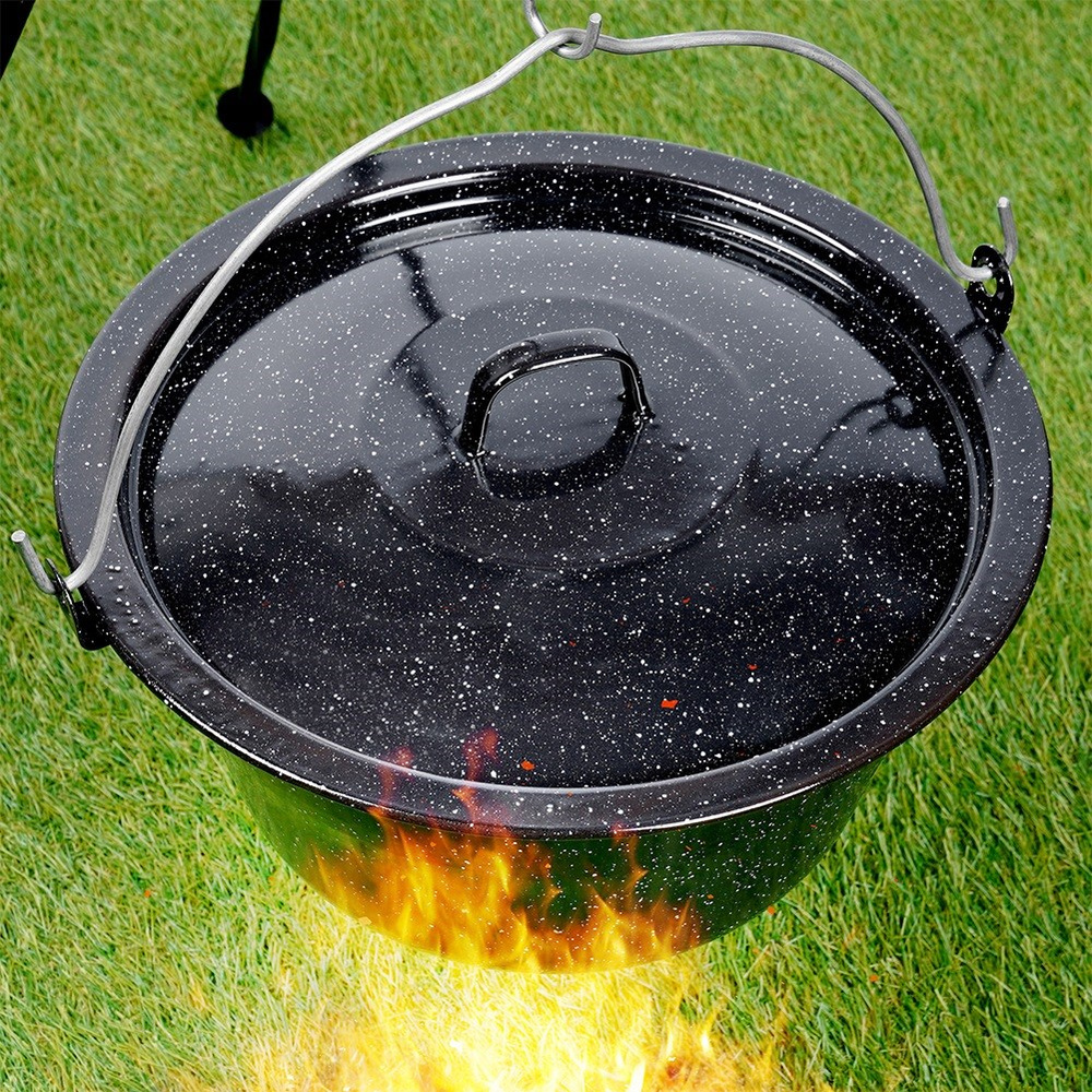 Enamel Pot Lid, 9.5 L, 36 Cm