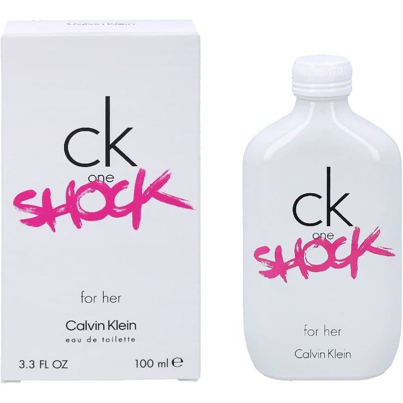 Ck One Shock Perfume by Calvin Klein 100 ml EDT Spray for Women