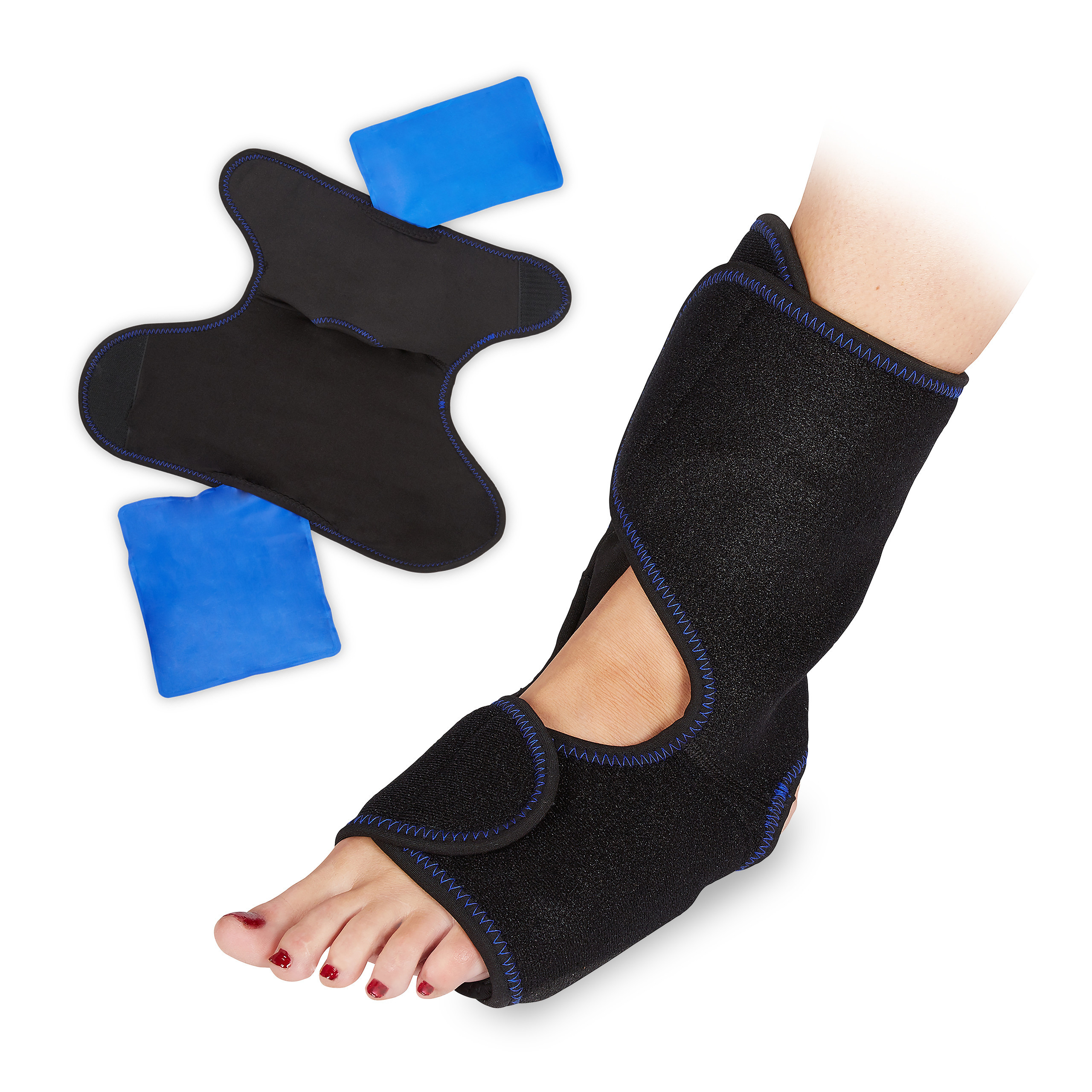 Cooling Foot Pad In Black
