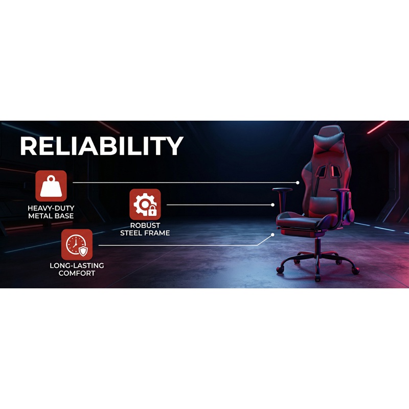 Massage gamestoel met voetensteun kunstleer zwart en wijnrood Demonteerbaar Ruimtebesparend Essentiële decoratie Onmisbaar voor tuinieren Eerste artikel met korting Gezinsvriendelijk Voldoet aan grensoverschrijdende voorschriften Kies voor hoogwaardige duurzame comfortabele en kwalitatief hoogwaardige materialen