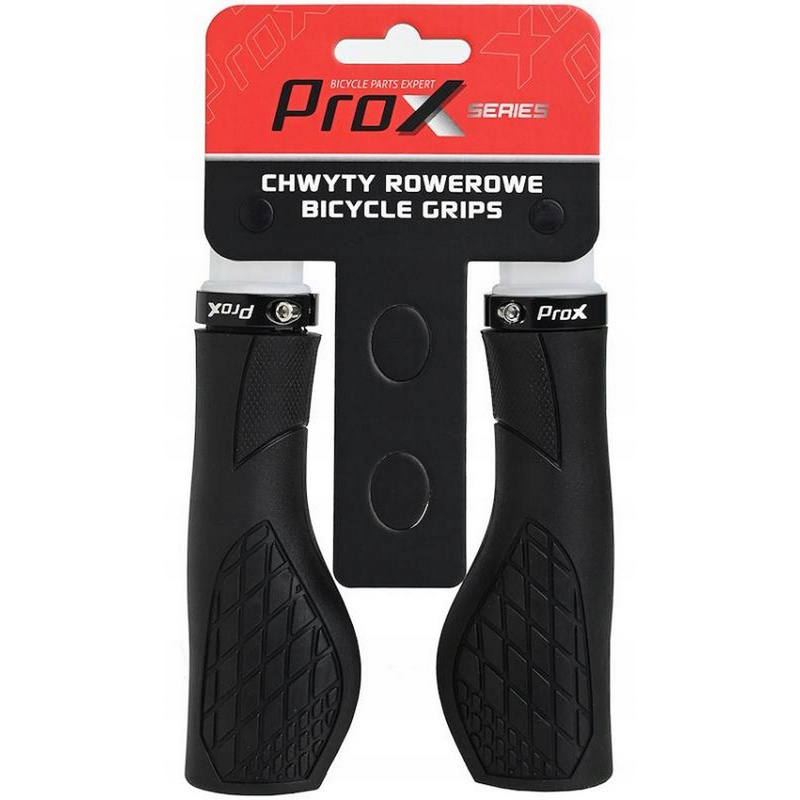 Cycling Handlebar Wraps | 130mm Black Rubber & Secure Aluminum Clamp Mounts | Control For Mtb, Trekking & |