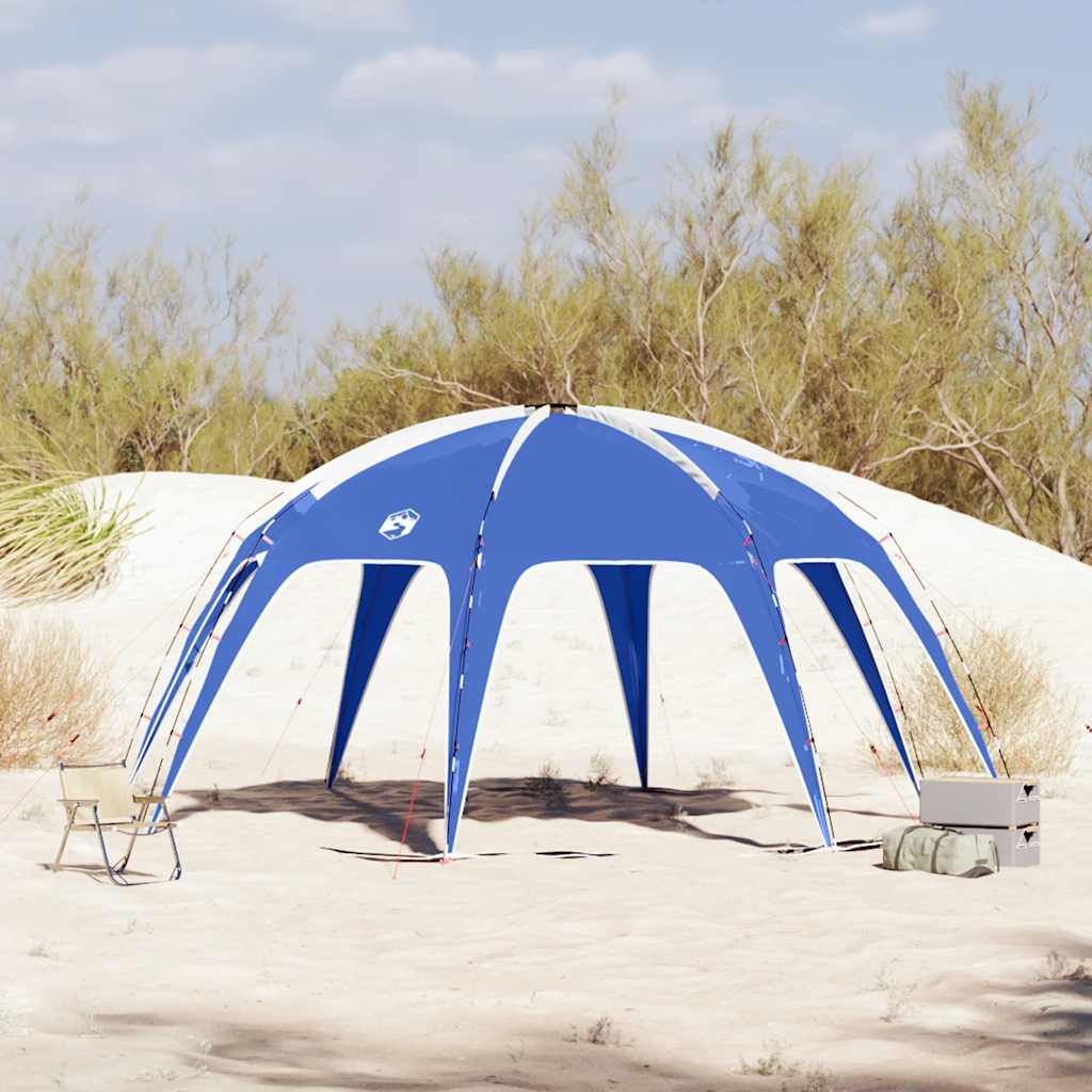 Image of Vidaxl Party Tent Azure Blue, Folding Tent, Garden Tent, , Tent, Garden , Camping , Garden Canopy, Outdoor Canopy