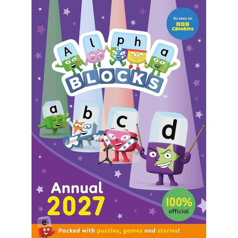 TEMU Alphablocks Annual 2027: Packed With Puzzles, Games And Stories - Ages 3-5 - Hardback