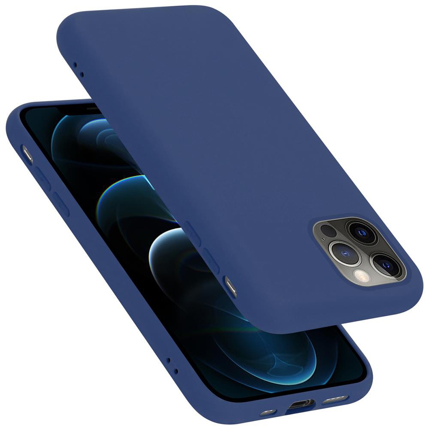 Image of Case Compatible With Iphone 12 / 12 Pro Protective Case Made Of Flexible Tpu Silicone Back Case Cover Mobile Phone Case, Shockproof, Non-slip, Durable, Easy To Clean, Supports Wireless Charging