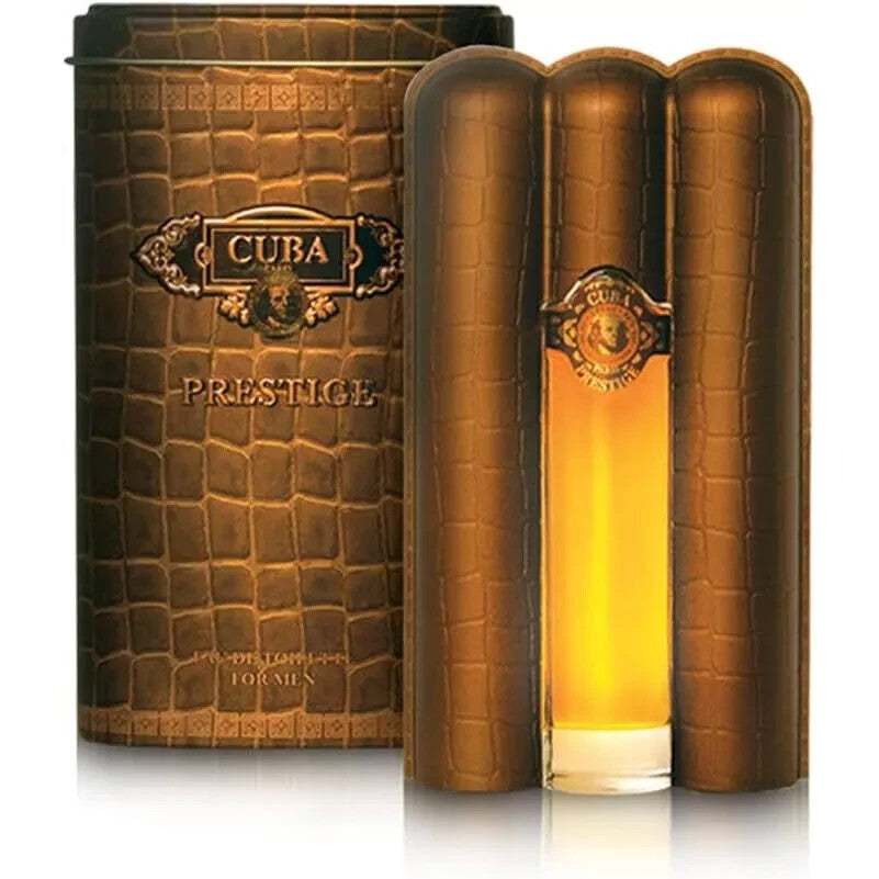 Cuba Prestige Gold Cologne by Fragluxe 90 ml EDT Spray for Men