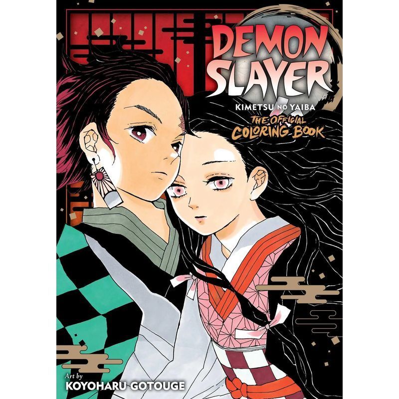 Demon Slayer - Paperback - Kimetsu No Yaiba: The Official Coloring Book - Koyoharu Gotouge - 80 Pages - English - 2023 - Simon & Schuster Uk Ltd - Ean 9781974729111